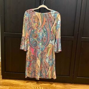 Women’s paisley dress.  Size 4.